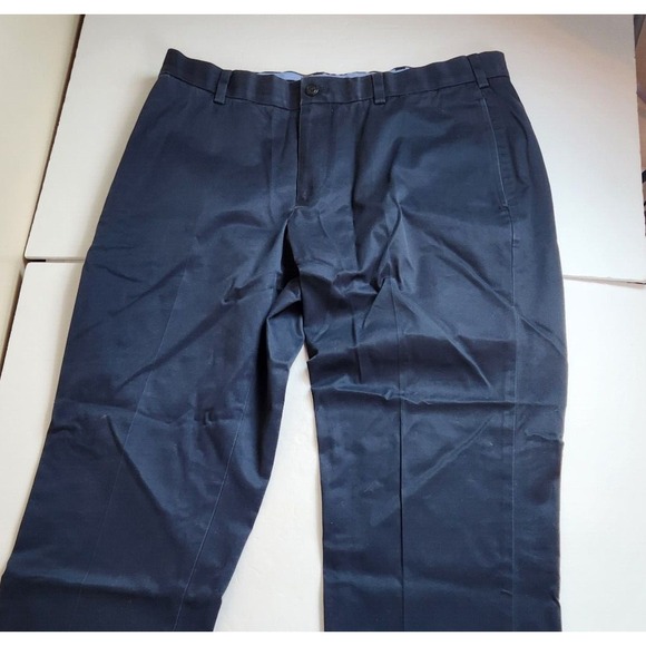 Brooks Brothers Blue Lightweight Advantage Chino Clark Pants Mens 36x30 - Picture 4 of 15